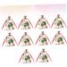 Anneome 10pcs Drawstring Bags Bags Christmas Candy Bags Party Bags Storage Bag Bronzing Christmas Bag - Buy Online on GoSupps.com