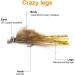 Yzd Fly Fishing: Top 10 Large Trout Flies | Premium Wet & Dry Lures Streamers Nymphs & Emergers for Trout Bass & Salmon - Buy Online on GoSupps.com
