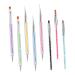 Healeved 3 Sets Nail Pen Wear-resistant Nail Tools Manicure Tools 3d Gel Dotting Tools Nails Gel Nail Supply Nails Kits Nail Tools for Nail Art Pro Tools Nail Gel Crystal Pen Household Abs