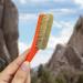 Two Stones Climbing & Bouldering Brush | Natural Boar's Hair | Durable Handle | Indoor/Outdoor Use | Black&Deep Blue - Buy Online on GoSupps.com