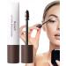 Eyebrow Gel Natural Quick-Drying Long-Lasting Brow Shaping Gel | Buildable Gel Sweatproof for Eyebrows Locks Brow Hairs in Place Lencyh Dark Brown - Buy Online on GoSupps.com