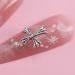 60PCS Cross Nail Art Charms Metal 3D Punk Ornaments for Manicure - DIY Nail Decoration Supplies in Bronze & Antique Silver - Buy Online on GoSupps.com