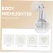 Beavorty Body Glitter Spray 1Pc body air bag powder glitter dust spray gloss powder spray powder duster spray mist bottle for High Gloss Spray Silver medium - Buy Online on GoSupps.com