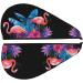 Tropical Summer Flamingos Microfiber Hair Towel | Super Absorbent Coral Velvet Wrap for Long Curly & Thick Hair - Quick Dry for Women - Buy Online on GoSupps.com