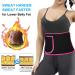 Acwoo Adjustable Abdominal Belt for Men & Women - Hula Hoop Fitness Belt Neoprene Sweat Belt with Nano Silver - Purple Belly Trainer - Buy Online on GoSupps.com