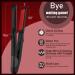 AXUF Professional Ceramic Crimper Hair Iron 1 Wide Plates, Fast Heating, 5 Temp Settings - Black/Red - Buy Online on GoSupps.com