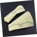 Hemoton 300 Pcs Eyebrow Ruler Brow Stickers Eye Brow Stencil Eyebrow Measuring Ruler Tools Disposable - Buy Online on GoSupps.com
