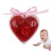 Fenytay Baby Powder Puff Heart Shape Powder Puff | Body Powder Puff for Dusting Powder Baby Women Powder Puff for Bath and Travel