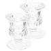 PartyKindom 2 Pcs Eye Rinsing Cup Clear Eye Bath Cup Portable Eye Cup Washer Household Travel Glass Base
