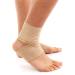VIEEL Ankle Brace - Elastic Breathable Wrap for Knee Elbow Wrist Hand Support - Beige - Buy Online on GoSupps.com