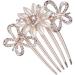 DOITOOL Bride Hair Comb Pearl Hair Accessories Women Hair Accessories Wedding Hair Ornaments Hair Accessories for Women Bridal Hair Accessories Hair Clip Artificial Women's - Buy Online on GoSupps.com