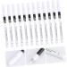 Healvian 48 Pcs Eyeliner Pencil Gel Eyeliner Iluminador Makeup Woman Wooden Pole White - Buy Online on GoSupps.com