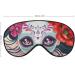 Day of the Dead Women Skulls Pattern Sleep Mask - Adjustable Strap, Blocks Light, Perfect for Travel and Naps - Buy Online on GoSupps.com