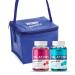 Weider Duo Pack Melatonin Gummies + Insulated Bag (2 x 60 Erasers) Blueberry and Strawberry Flavor, 1 mg Melatonin/Gum, Helps Against Insomnia and Jet-lag, Relies Sleep Disorders (For 4 Months)