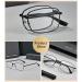 Lanlang Foldable Reading Glasses for Men & Women - Blue Light Filter Mini Anti-Blue 0-4 Diopters | FM-001 Black - Buy Online on GoSupps.com