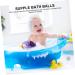 FRCOLOR 6 Pcs Bath Ball Kids Sponge | Household Cleaning Sponges for Body Wash | Toddler Scrubber | Mesh Shower Exfoliator | Bath Supply - Buy Online on GoSupps.com