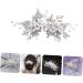 Ipetboom 1pc Bridal Headwear Metal Hair Clips for Women Hair Jewels for Women Flower Hair Comb Headdress Chinese Hair Pin White Decor Brides Hair Miss Hair Accessories Crystal Pearl Flowers - Buy Online on GoSupps.com