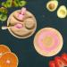 77 Star Bamboo Baby Weaning Set - Pink | Suction Base Bowl, Plate, Spoon & Fork | Non-Slip Bamboo Feeding Set - Buy Online on GoSupps.com