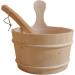 Sauna Bucket and Ladle Sauna Bucket Cedar with Handle 4L Wooden Bucket and Ladle Kit Sauna Accessories for Steeming Room Bathroom Home Sauna Water Bucket Wood Ladle Kit Barrel Set - Buy Online on GoSupps.com