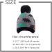 XIAOHAWANG Knitted Baby Hat | Winter Warm Boys Girls Beanie with Fleece Lining | Gray Dinosaur Hat for Toddler Kids (2-4 Years) - Buy Online on GoSupps.com