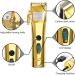 Professional Gold Hair Clippers for Men - Adjustable Fading & Blending Hair Trimmer for Beard & Hair Cutting - Buy Online on GoSupps.com