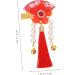 Didiseaon Billed Hair Clips 1 Pair Hair Accessories Chinese Style Hair Clips Hair Styling Holder New Year Floral Hair Clips Floral Pearl Hair Clip Pearl Hair Pin Red Zinc Alloy Tassel Grip - Buy Online on GoSupps.com