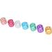 Aluminum Hair Braid Ring Portable Dreadlocks Ring Exquisite Stylish for Men Women for Family Gathering for Dance Party - Buy Online on GoSupps.com