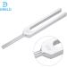 432Hz Tuning Fork Set - Aluminum Alloy for Sound Therapy | Includes Silicone Hammer & Velvet Bag | Medical Tool for DNA Healing - Buy Online on GoSupps.com