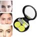 Milist Contact Lens Storage Case Set - 2 Plastic Containers with Mirror Design - Perfect Make-up Gift - Buy Online on GoSupps.com