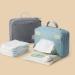 Sunveno Waterproof Diaper Bag - Stylish & Functional Pocket Design for On-the-Go Parenting - Pure Gray - 1 Pack - Buy Online on GoSupps.com