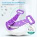 Silicone Bath Body Brush | Exfoliating Back Scrubber for Deep Clean | Extra Long & Super Soft | Ideal for Women & Men - Buy Online on GoSupps.com