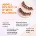 Ardell Double Up Wispies 4 Pairs - Pack of 1 | Long Lasting and Dramatic False Eyelashes - Buy Online on GoSupps.com