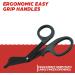 Spire Tool USBUK-18 Tactical Stealth Black Trauma Shears, 7.5 inch - Military-Grade Utility Scissors for First Aid and Paramedics (1 Piece) - Buy Online on GoSupps.com