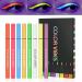 LOPHE Neon Liquid Eyeliner 8 Colors Waterproof Smudge Resistant Long Lasting Matte Set Colorful Fluorescent Rainbow Eyeliner Glow in UV Liner Pen Eye Guide Makeup - Buy Online on GoSupps.com