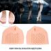 Filfeel Silicone Toes Corrector | Bunion & Hallux Valgus Support | Pain Relief & Foot Care - Skin Color - Buy Online on GoSupps.com