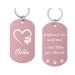 Aluminum dog brand shield with engraving - dog stark personalized with high -quality laser engraving address pendant dog personalized for dogs or cats (pink)