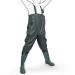 MS-Point waders fishing trousers waders mud fish pond rubber PVC nylon size 46