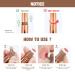 PASNOWFU Liquid Contour Beauty Wand - Natural Matte Finish Concealer Cream Bronzer Stick (05) - Buy Online on GoSupps.com
