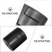 Solustre 2PC Eyelash Glue Storage Containers - Sealed Cosmetic Socket for Eyelash Extensions - Buy Online on GoSupps.com