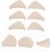 6 Pairs Half Size Padded Toe Plug Insoles for Men & Women - Elastic Shoe Fillers & Foot Pads for Big Shoes - Comfortable Support and Cushioning - Buy Online on GoSupps.com