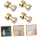 jojofuny 12 Pcs Hook Heavy Duty Hangers Adhesive Wall Mount Clothes Rack Scarf Hangers Robe Metal Coat Rack 2.9X1.8CMx3pcs Goldenx3pcs - Buy Online on GoSupps.com