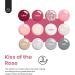 Beetles Gel Nail Polish Kit 12 Colors with U V Light Base Top Coat | Nude Pink White Grey Holiday Gel Polish Starter Kit | Valentine's Day Gift for Women | Soak off Gel Polish DIY Home A-Kiss of the Rose - Buy Online on GoSupps.com