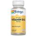 SOLARAY Dry D-2 1000IU Veg Capsules (60ct) - Vitamin D Supplement - Buy Online on GoSupps.com