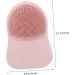 PLAFOPE Silicone Face Brush Clipper Grippers Face Brush Scrubber Silicone Scrubbers Facial Cleansing Brush Face Brush for Women Makeup Remove Brush Pink Silicone Brush Manual 8x6cm Pink - Buy Online on GoSupps.com