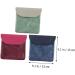 PLAFOPE Sanitary Napkin Storage Bag Button Period Bag Female Accessory Convenient Period Pouch Handbag Pu Multifunction Compact Period Bag Reusable Period Bag 3pcs - Buy Online on GoSupps.com