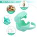 Beiyoule 4 Pack Pacifier Case and Leash Set - Heat Resistant, Sealed Holder (Blue, Pink, Green, Purple) - Buy Online on GoSupps.com