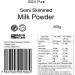 yourhealthstore 100% Pure Semi Skimmed Milk Powder 300g Made in Britain with British Milk Low in Fat No Additives No Soy Lecithin Vegetarian (Recyclable Pouch) - Buy Online on GoSupps.com