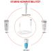 MEROM 12V USB Power Cable for Braun Silk- pil 9 5 & 7 Epilators | Compatible Charging Cord for Women s Hair Removal Devices - Buy Online on GoSupps.com
