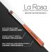 LA ROSA Professional Round Eyeshadow Brush | Small Eye Makeup Brush for Blending - Versatile Wooden Applicator for Wet & Dry Products - Buy Online on GoSupps.com