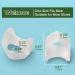 Welnove Toe Separators - Gel Toe Spreaders & Bunion Correctors (12 Pack) Clear Relieve Pressure & Prevent Friction International Shipping Available - Buy Online on GoSupps.com